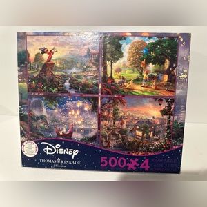 Disney Thomas Kinkade Puzzles